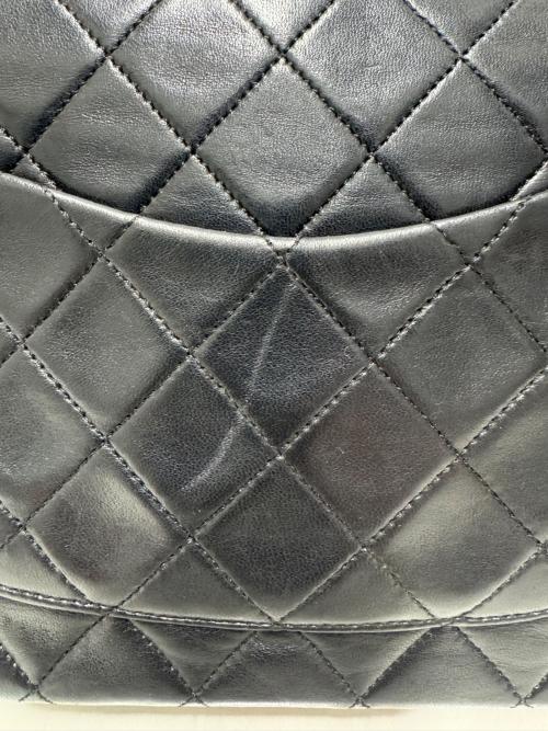 CHANEL（シャネル）CHANEL (シャネル) Wフラップチェーンショルダーバッグ マトラッセ25 ブラック サイズ:25の古着・服飾アイテム