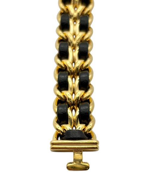 CHANEL（シャネル）CHANEL (シャネル) Premiere L プルミエール L Ref.H0001 20mm 黒文字盤 ブラックダイヤル サイズ:L/20mm/16cmの古着・服飾アイテム