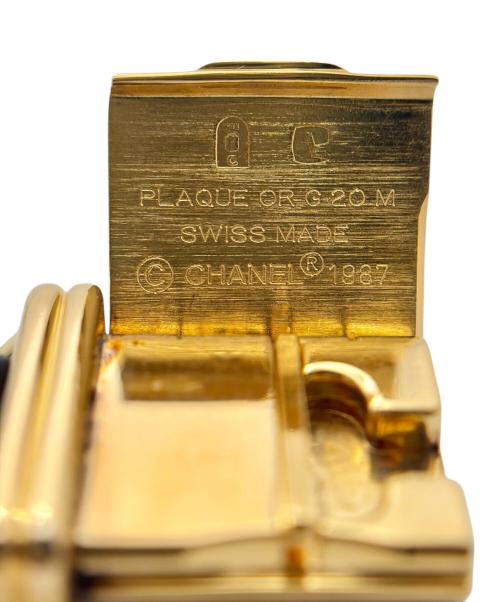 CHANEL（シャネル）CHANEL (シャネル) Premiere L プルミエール L Ref.H0001 20mm 黒文字盤 ブラックダイヤル サイズ:L/20mm/16cmの古着・服飾アイテム