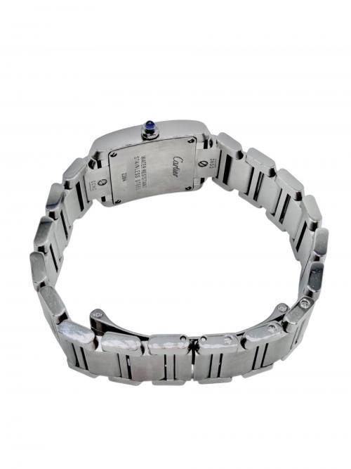 Cartier（カルティエ）Cartier (カルティエ) Tank Francaise SM タンクフランセーズ SM Ref.W51008Q3 20mm アイボリー文字盤 アイボリーダイヤル サイズ:SM/20mm/14.5㎝の古着・服飾アイテム