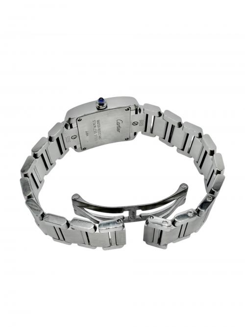 Cartier（カルティエ）Cartier (カルティエ) Tank Francaise SM タンクフランセーズ SM Ref.W51008Q3 20mm アイボリー文字盤 アイボリーダイヤル サイズ:SM/20mm/14.5㎝の古着・服飾アイテム