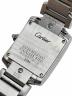 中古・古着 Cartier (カルティエ) Tank Francaise SM タンクフランセーズ SM Ref.W51008Q3 20mm アイボリー文字盤 アイボリーダイヤル サイズ:SM/20mm/14.5㎝：480000円