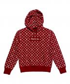 SUPREME×LOUIS VUITTONシュプリーム×ルイ ヴィトン）の古着「LV Box Logo Hooded」｜レッド