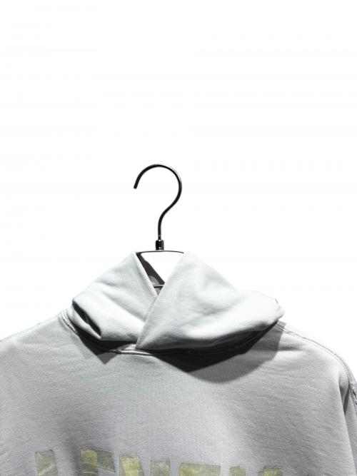 BALENCIAGA（バレンシアガ）BALENCIAGA (バレンシアガ) Tape Typeプルオーバーフーディ/744441 TOVB1 ホワイト サイズ:XSの古着・服飾アイテム