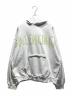 BALENCIAGA（バレンシアガ）の古着「Tape Typeプルオーバーフーディ/744441 TOVB1」｜ホワイト