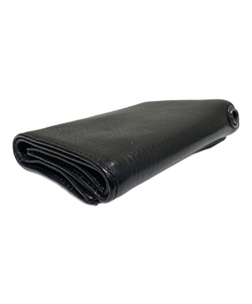 CHROME（クローム）CHROME (クローム) 3FOLD WALLET(スリーフォールドウォレット)/オーダー品/三つ折り財布/レザーウォレット ブラック サイズ:-の古着・服飾アイテム