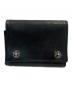 CHROME（クローム）の古着「3FOLD WALLET(スリーフォールドウォレット)/オーダー品/三つ折り財布/レザーウォレット」｜ブラック