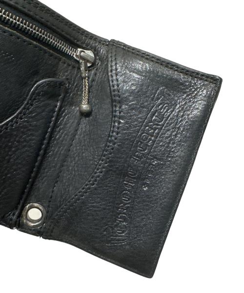 CHROME HEARTS（クロムハーツ）CHROME HEARTS (クロムハーツ) 3FOLD WALLET(スリーフォールドウォレット)/三つ折り財布/レザーウォレット ブラック サイズ:-の古着・服飾アイテム