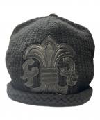 CHROME HEARTSクロムハーツ）の古着「BS FLARE BEANIE CASH」｜ブラック