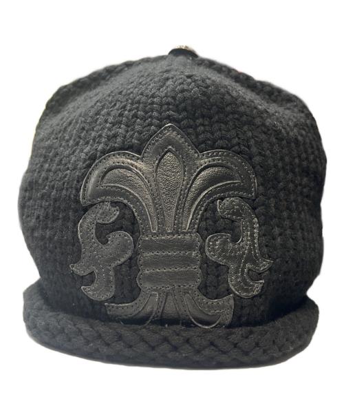 CHROME HEARTS（クロムハーツ）CHROME HEARTS (クロムハーツ) BS FLARE BEANIE CASH ブラック サイズ:FREEの古着・服飾アイテム