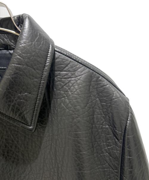 PRADA（プラダ）PRADA (プラダ) ナッパレザーキャバンジャケット UPS683SOOO173A ブラック サイズ:50の古着・服飾アイテム