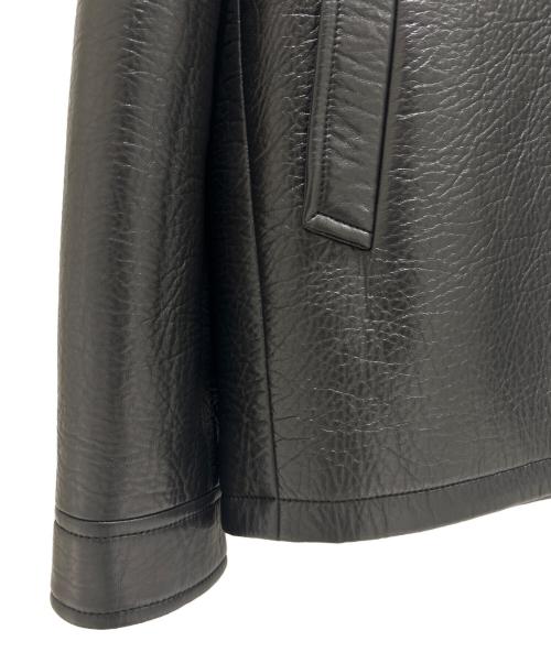 PRADA（プラダ）PRADA (プラダ) ナッパレザーキャバンジャケット UPS683SOOO173A ブラック サイズ:50の古着・服飾アイテム
