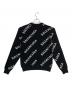 BALENCIAGA (バレンシアガ) オールオーバーロゴニット ブラック サイズ:S：65000円