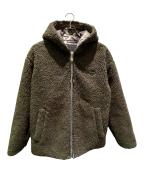 PRADAプラダ）の古着「トライアングルプレートボアジャケット」｜カーキ