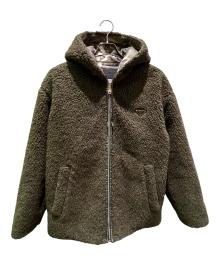 PRADA（プラダ）の古着「トライアングルプレートボアジャケット」｜カーキ