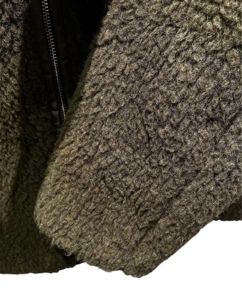 PRADA（プラダ）PRADA (プラダ) トライアングルプレートボアジャケット カーキ サイズ:XXSの古着・服飾アイテム