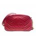 GUCCI (グッチ) チェーンショルダーバッグ レッド：170000円