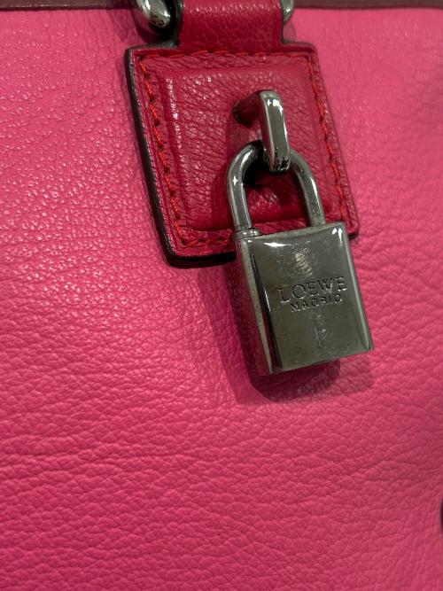 LOEWE（ロエベ）LOEWE (ロエベ) AMAZONA 28/アマソナ28 ショッキングピンク サイズ:28の古着・服飾アイテム
