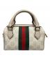 GUCCI (グッチ) 〔オフィディア〕ミニ ボストンバッグ ベージュ：140000円