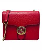 GUCCIグッチ）の古着「GUCCI/インターロッキングチェーンショルダーバッグ/510304/GUCCIロゴ」