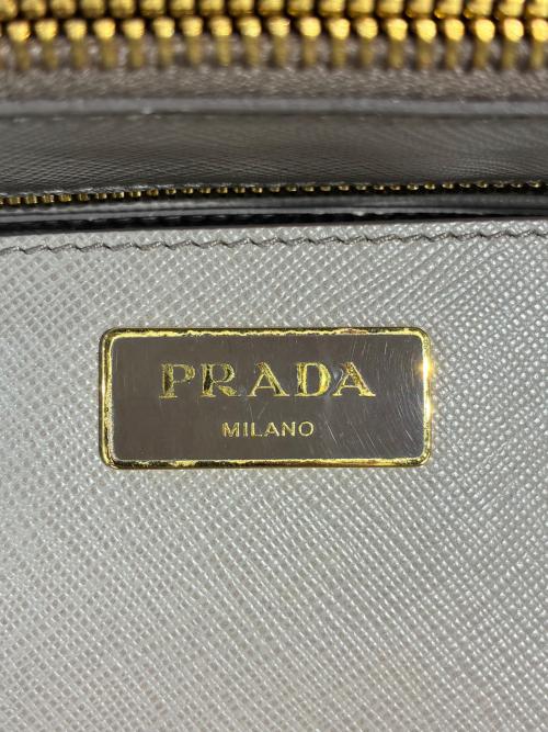 PRADA（プラダ）PRADA (プラダ) 2WAYショルダーバッグ グレー サイズ:ラージ/Largeの古着・服飾アイテム