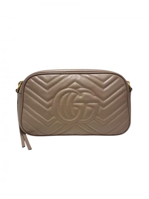GUCCI（グッチ）GUCCI (グッチ) チェーンショルダーバッグ/447632 グレージュ サイズ:-の古着・服飾アイテム