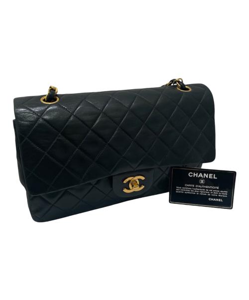 CHANEL（シャネル）CHANEL (シャネル) マトラッセ25/チェーンショルダーバッグ ブラック サイズ:25の古着・服飾アイテム