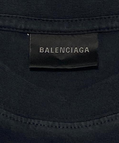 BALENCIAGA（バレンシアガ）BALENCIAGA (バレンシアガ) OVERSIZED T-SHIRT ブラック サイズ:XSの古着・服飾アイテム