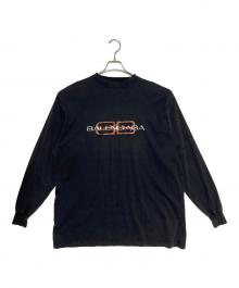 BALENCIAGA（バレンシアガ）の古着「L/s Large Fit T-shirt」｜ブラック