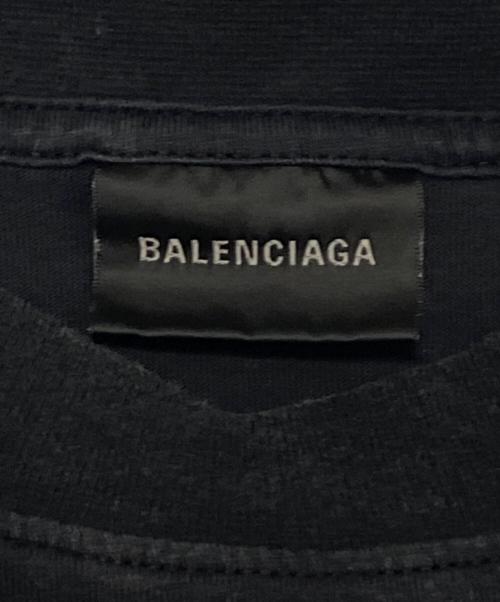 BALENCIAGA（バレンシアガ）BALENCIAGA (バレンシアガ) L/s Large Fit T-shirt ブラック サイズ:XSの古着・服飾アイテム