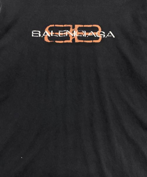 BALENCIAGA（バレンシアガ）BALENCIAGA (バレンシアガ) L/s Large Fit T-shirt ブラック サイズ:XSの古着・服飾アイテム
