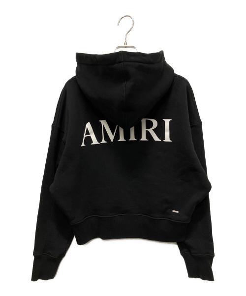 AMIRI（アミリ）AMIRI (アミリ) ロゴプリントプルオーバーパーカー/パーカー ブラック ブラック サイズ:XSの古着・服飾アイテム