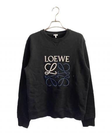 中古・古着通販】LOEWE (ロエベ) アナグラムロゴスウェット ブラック