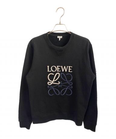 中古・古着通販】LOEWE (ロエベ) アナグラムロゴスウェット ブラック