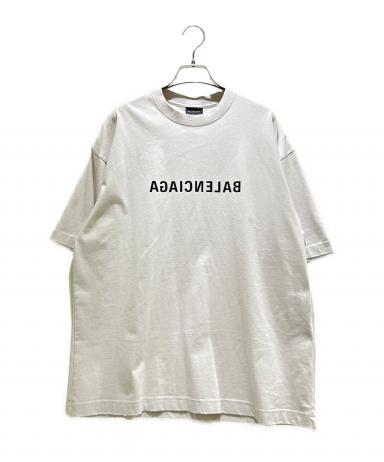 中古・古着通販】BALENCIAGA (バレンシアガ) ダメージ加工リバースロゴ