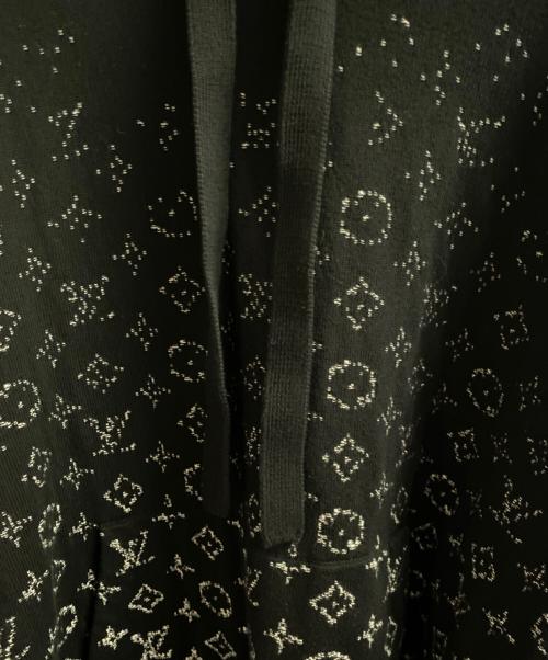 LOUIS VUITTON（ルイ ヴィトン）LOUIS VUITTON (ルイ ヴィトン) グラディエントモノグラムパーカー ブラック サイズ:Ｌの古着・服飾アイテム