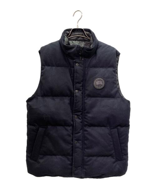 CANADA GOOSE（カナダグース）CANADA GOOSE (カナダグース) ガーソンベストウール/4151M1 ネイビー サイズ:Ｌの古着・服飾アイテム