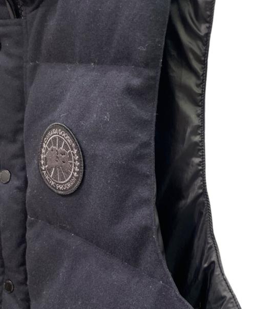 CANADA GOOSE（カナダグース）CANADA GOOSE (カナダグース) ガーソンベストウール/4151M1 ネイビー サイズ:Ｌの古着・服飾アイテム