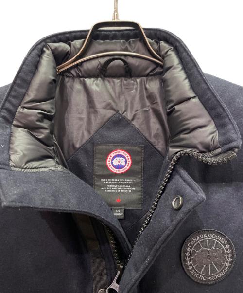 CANADA GOOSE（カナダグース）CANADA GOOSE (カナダグース) ガーソンベストウール/4151M1 ネイビー サイズ:Ｌの古着・服飾アイテム
