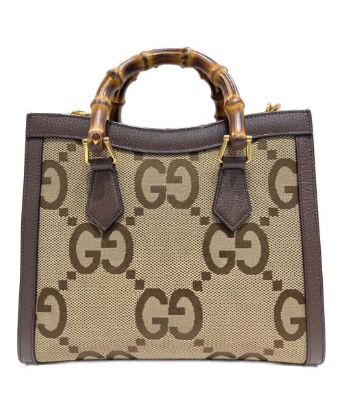 GUCCI（グッチ）GUCCI (グッチ) ダイアナ ジャンボGG ショルダーバッグの古着・服飾アイテム