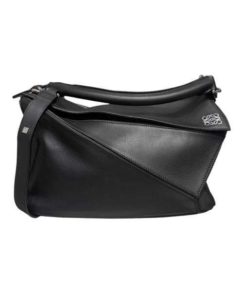 LOEWE（ロエベ）LOEWE (ロエベ) パズルバッグ ミディアム ブラックの古着・服飾アイテム