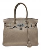 HERMESエルメス）の古着「Birkin 30 バーキン 30/トゴ/エトゥープ/□P刻印:2012年製造/シルバー金具」｜エトゥープ