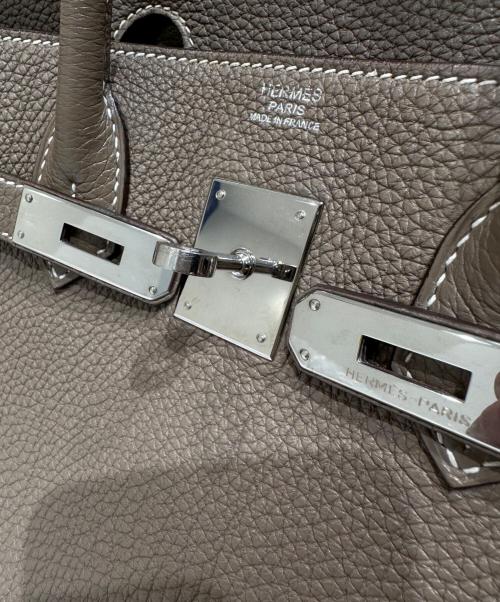 HERMES（エルメス）HERMES (エルメス) Birkin 30 バーキン 30/トゴ/エトゥープ/□P刻印:2012年製造/シルバー金具 エトゥープ サイズ:30の古着・服飾アイテム