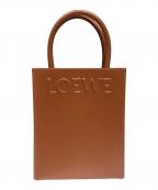 LOEWEロエベ）の古着「スタンダード A5 トートバッグ」｜ブラウン