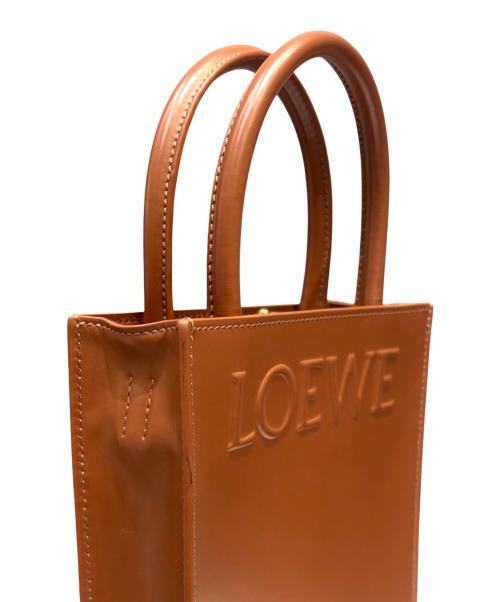 LOEWE（ロエベ）LOEWE (ロエベ) スタンダード A5 トートバッグ ブラウンの古着・服飾アイテム