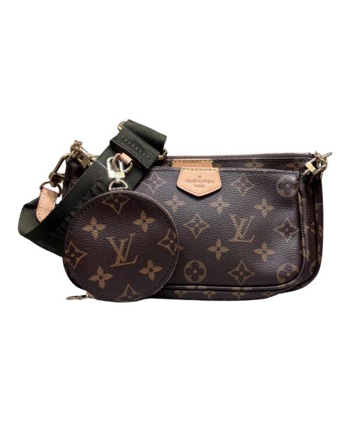LOUIS VUITTON（ルイ ヴィトン）LOUIS VUITTON (ルイ ヴィトン) モノグラム ミュルティ ポシェット アクセソワール ブラウンの古着・服飾アイテム