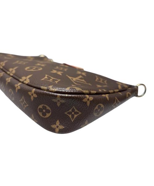 LOUIS VUITTON（ルイ ヴィトン）LOUIS VUITTON (ルイ ヴィトン) モノグラム ミュルティ ポシェット アクセソワール ブラウンの古着・服飾アイテム