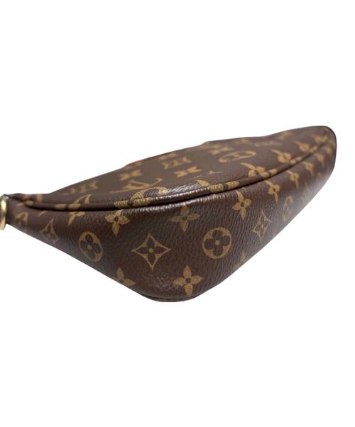 LOUIS VUITTON（ルイ ヴィトン）LOUIS VUITTON (ルイ ヴィトン) モノグラム ミュルティ ポシェット アクセソワール ブラウンの古着・服飾アイテム
