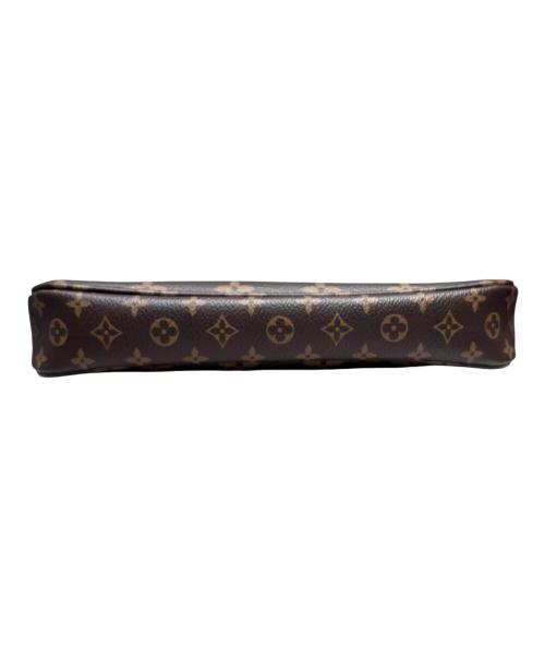 LOUIS VUITTON（ルイ ヴィトン）LOUIS VUITTON (ルイ ヴィトン) モノグラム ミュルティ ポシェット アクセソワール ブラウンの古着・服飾アイテム