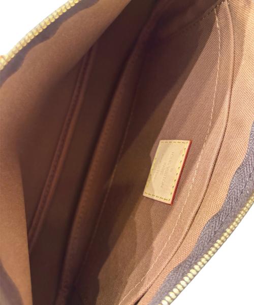LOUIS VUITTON（ルイ ヴィトン）LOUIS VUITTON (ルイ ヴィトン) モノグラム ミュルティ ポシェット アクセソワール ブラウンの古着・服飾アイテム